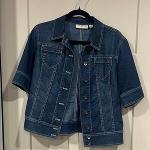 Coldwater Creek Blue Denim Jacket